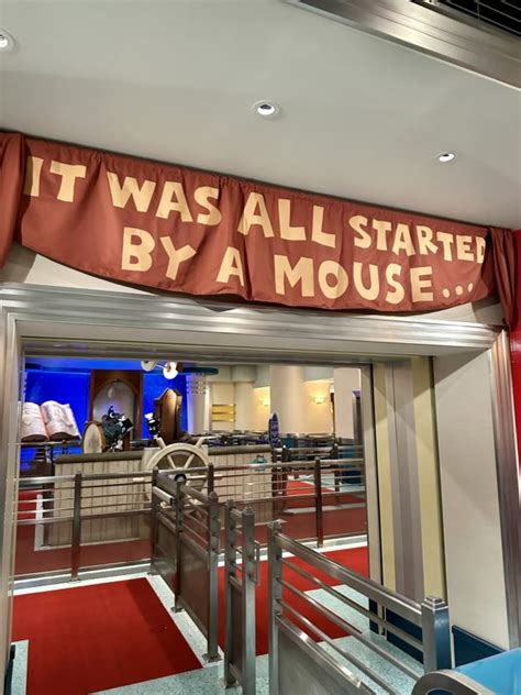 FIRST LOOK Inside Mickey Through The Ears Exhibit In Queue For Mickey