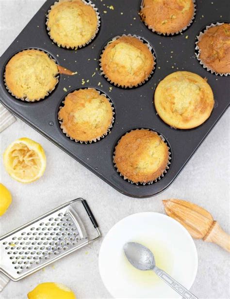 Lemon Drizzle Muffins - Healthy Life Trainer