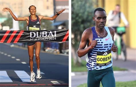 Ethiopian Triumph In Dubai Marathon Ketema And Gobena Take Titles In