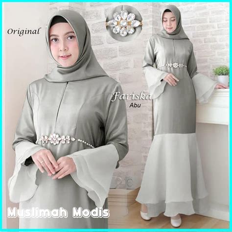 Model Baju Muslim Hitam Putih Ragam Muslim