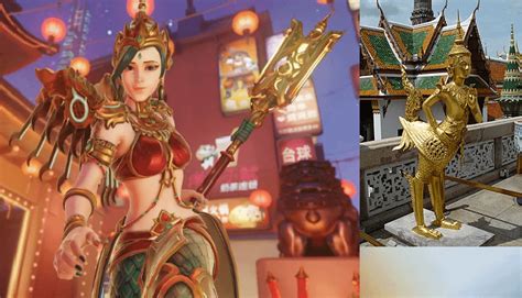 Mercy Chinese New Year Skin is based on Kinnaris, a half-bird half ...