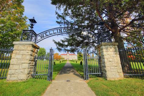 Wellington County Museum and Archives Stock Photo - Image of lime ...