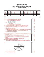 S Mid Year Exam Paper Solution Pdf Ying Wa College Mid Year