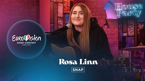 Rosa Linn Snap Armenia Acoustic 🇦🇲 Eurovision House Party 2022