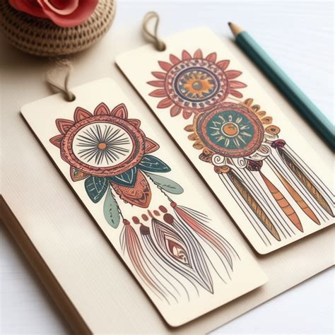 Marcadores De Libros Personalizados Al Estilo Boho