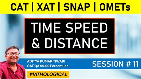 Time Speed And Distance 11 CAT 2024 QUANT Arithmetic Quantitative