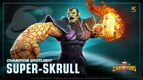 Entering Marvel Contest Of Champions Super Skrull Marvel