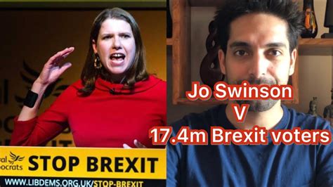 Jo Swinson Exposed As Lib Dems Move To Cancel Brexit Youtube