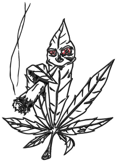 Smoking Weed Sketches