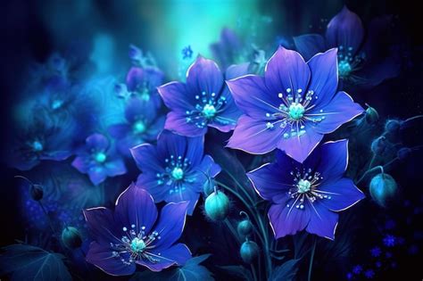 Most Beautiful Blue Flowers Vectors & Illustrations for Free Download