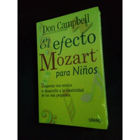 El Efecto Mozart Para Ni Os Don Campbell Tienda De Libros