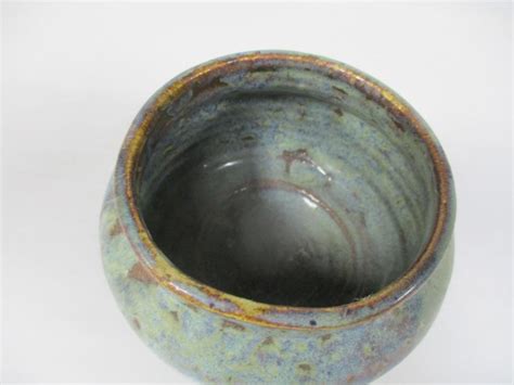 Hand Thrown Pottery Bowl EstateSales Org