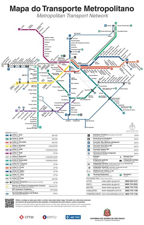 São Paulo: Expansion of the metro and commuter rail network - Urban ...