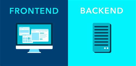 O Que é Front End E Back End