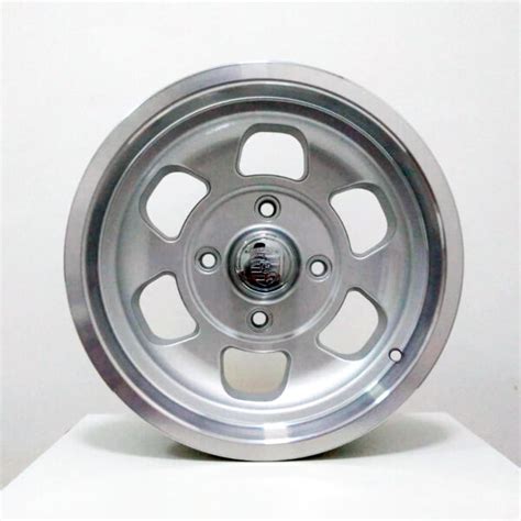 Rodas Aro 15 Fusca BRW 1880 Cromium 4x130 Prata Diamant Em Promoção