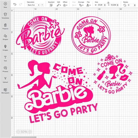 Barbie Party SVG, Barbie Logo PNG, Barbie SVG Cricut, Barbie - Inspire ...