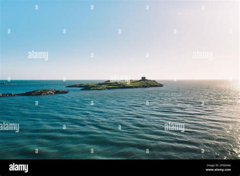 Dalkey Co Dublin Ireland Aerial View Of Dalkey Island An Island