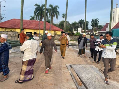 Pembangunan Masjid Agung Kubah Timah Didukung Para Ulama Se Kota