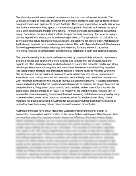 Japanese University Essay Prompt 1