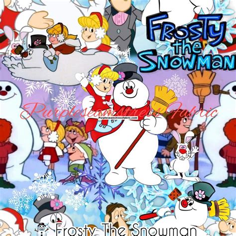 Frosty The Snowman – Purpleseamstress Fabric