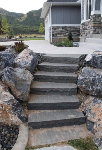 Rock Walls, Stone Steps, & Pavers Photos - Brigham City