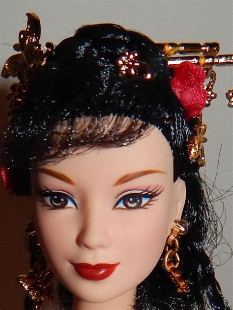Nude Asian Barbie Doll Raven Hair Chinese New Year Nude Barbie Doll Only
