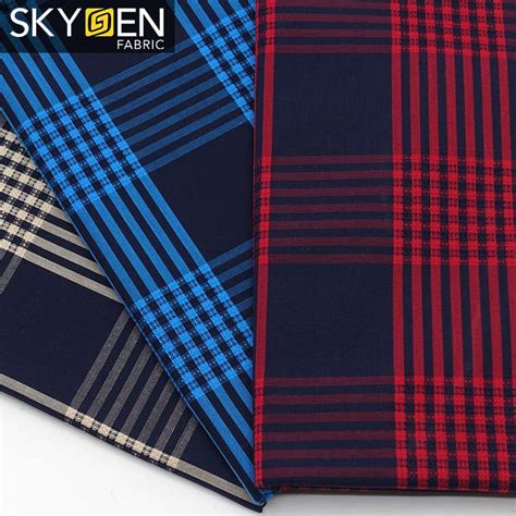 Cotton Texture Checkerboard Fabric - Wholesale Shirt Fabric, Shirting ...