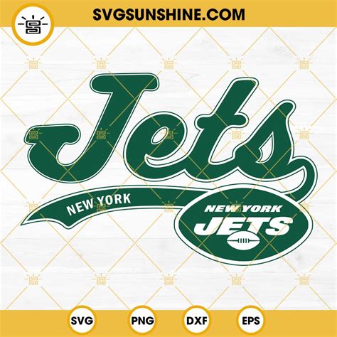 Jets SVG, New York Jets SVG PNG DXF EPS Cricut Silhouette, New York ...