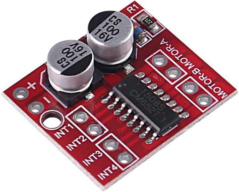 6 Pack Mini L298N DC Motor Driver MELIFE MX1508 Dual Channel H Bridge