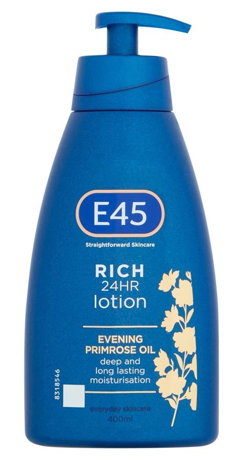 E45 Rich Moisturising Body Lotion Ingredients Explained