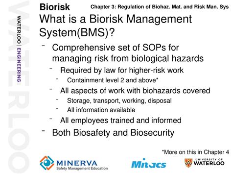 Ppt Chapter Regulation Of Biohazardous Material And Risk