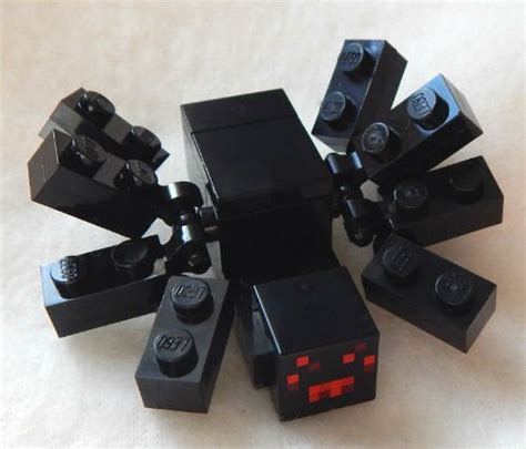 Lego Minecraft Cave Spider Minifigure Abandoned Mine Set 21166 Black Hot Sex Picture