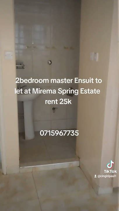 2bedroom Master Ensuit To Let At Mirema Spring Estate Rent 25k