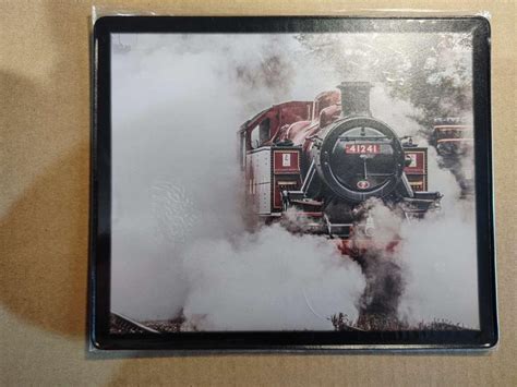 Steam Locomotive Mouse Mat Steams Out Of Haworth Mpd Keighley