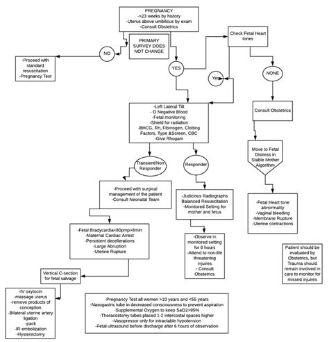 Trauma In Pregnancy New West Guideline And Algorithm Journalfeed