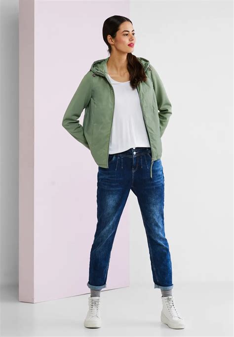 Street One Materialmix Jacke F R Damen Street One