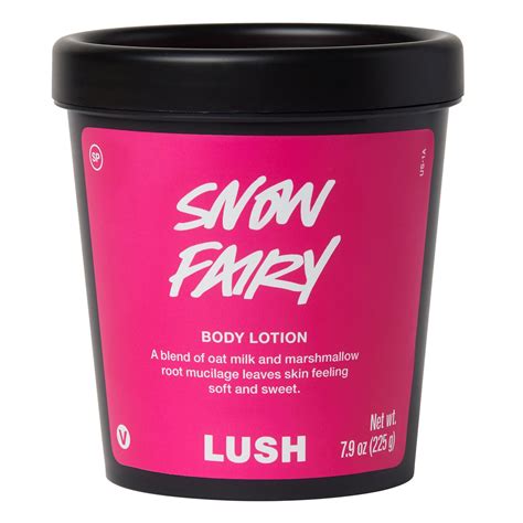 Lush Cosmetics S Holiday Collection 2022 Body Conditioner Snow Fairy