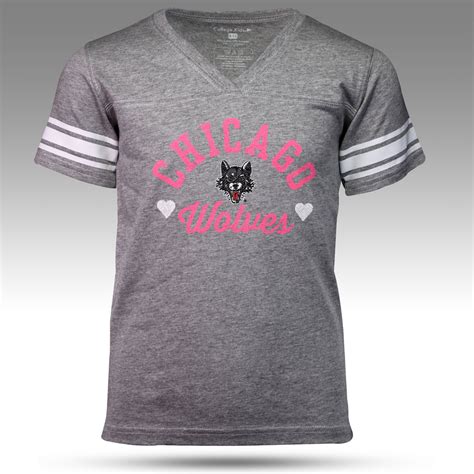 Girls Hockey Tee Chicago Wolves Store