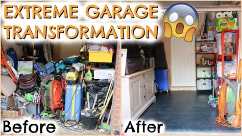 EXTREME GARAGE TRANSFORMATION DECLUTTER KONMARI GARAGE TOUR YouTube