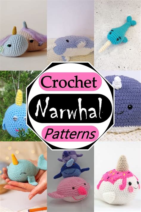 Crochet Narwhal Patterns For Amigurumi Lovers