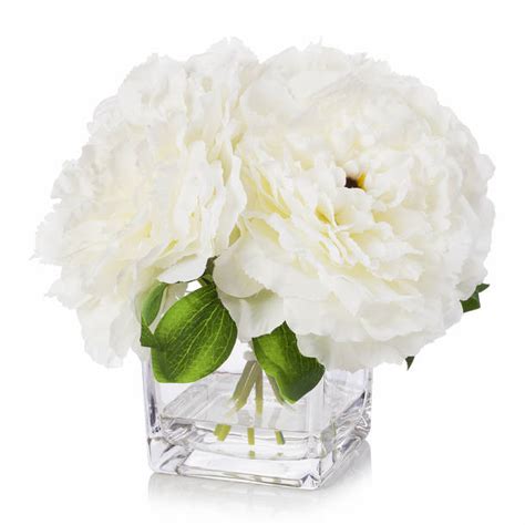 House Of Hampton Hydrangea Floral Arrangement In Vase Reviews Wayfair