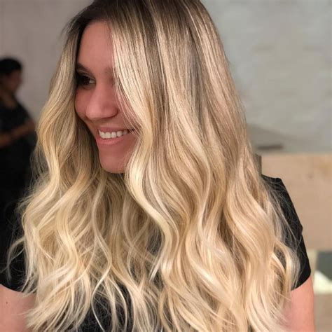 Key Kuaför on Instagram Kum sarısı hair blonde balyaj hairstyle hairblond olaplex