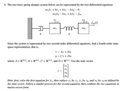 Spring Mass Damper System Equation - snugtips