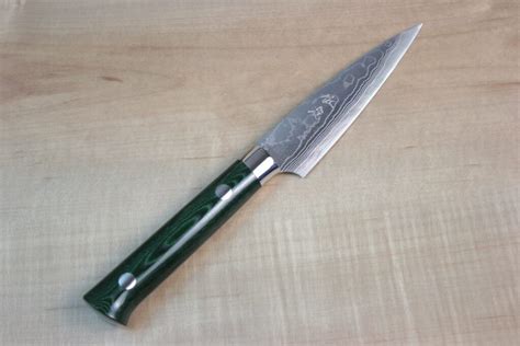 Takeshi Saji VG 10 Custom Damascus Wild Series Paring 90mm 3 5 Inch