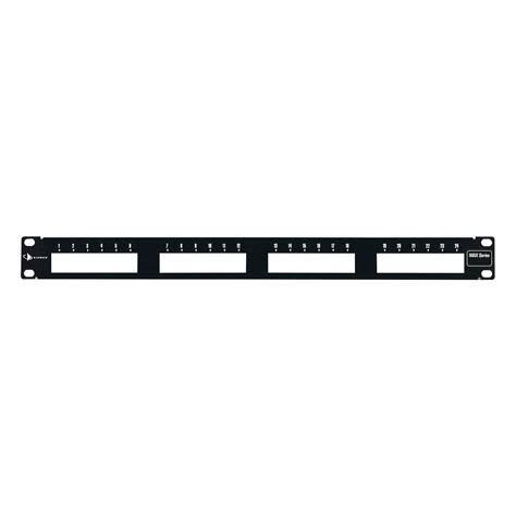 Patch Panel Max Modular Vac O De Puertos Plano Ur Tecno