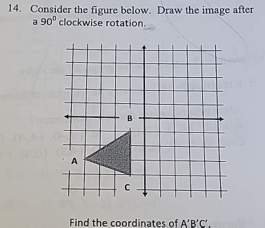 Solved Consider The Figure Below Draw The Image After A