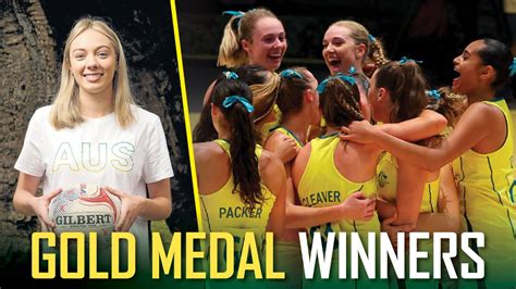 Mia Lavis Wins Netball Gold For Australia At Commonwealth Youth Games