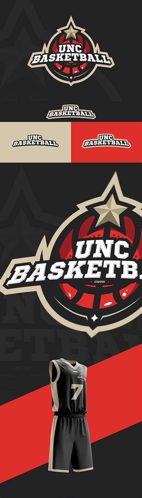 UNC Basketball on Behance