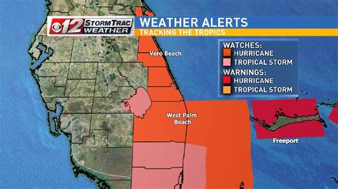 West Palm Beach Under A Hurricane Watch Wpec