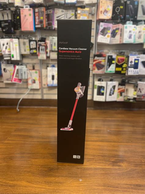 門市全新現貨‼️AIRBOT Supersonic Aura VC801 智能輕音降噪無線手提吸塵機, 家庭電器, 吸塵機 ＆ 家居清潔電器 ...